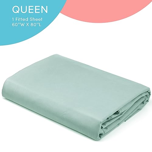 Comfort Spaces Coolmax Moisture Wicking Fitted Sheet ONLY Super Soft, Fade Resistant - Image 2