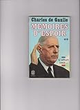  Mémoires d\'espoir. le renouveau 1958 - 1962. l\'effort 1962 - . . .