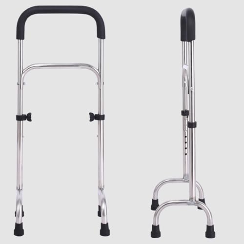 Laski do chodzenia dla seniorów – lekkie, regulowane, ze stali nierdzewnej dla mężczyzn i kobiet