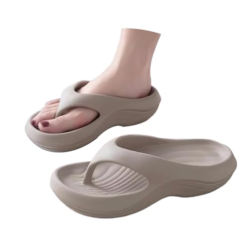 Women's Arch Support Flip Flops Walking Sandals Thick Recovery Flip-Flops Pillow Soft Summer Beach Shoes Non Slip3