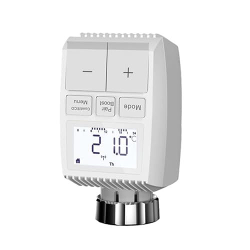 YQVEOT Termostato Inteligente 3.0 Controlador de Temperatura de calefacción Control Inteligente Control de Voz Termostato Compatible(1pc Thermostats)