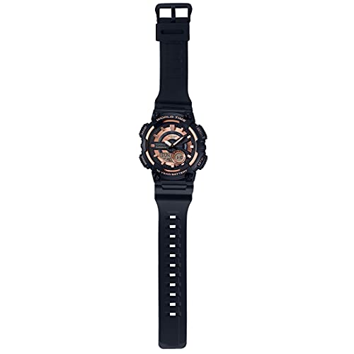 Casio Youth Series Analog-Digital Rose Gold Dial Men's Watch - AEQ-110W-1A3VDF(AD222) - Image 5