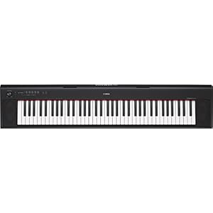 Yamaha NP-32B Piaggero Keyboard, 76 Toetsen, Zwart