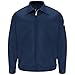 Bulwark Flame Resistant 9 oz Twill Cotton Excel FR Regular Zip-In and Zip-Out Jacket, Navy, Large