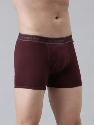 Image of Force NXT Men's Super Combed Cotton Regular Solid Brief | Soft Men Brief Innerwear | Best underwear for Men |Actual Color May Vary