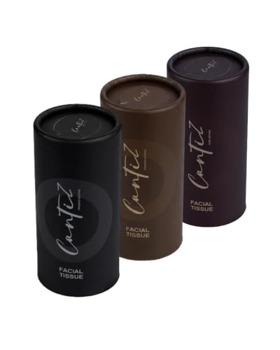 Image of Facial Tissue | Perfumed & non perfumed | Cylindrical tissue | Car cup holder Tissue | Compact Travel Pack | 2 Ply Soft And Highly Absorbent | 100% Natural Virgin Wood Pulp | Pack of 3