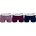 Produktbild Tommy Hilfiger Herren 3p Trunk Shorts, Des Sky/Clas Brgndy/Mtro Mauve, L