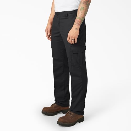 Dickies Flex Regular Fit Cargo Pants, Black, 32 30 - Image 4