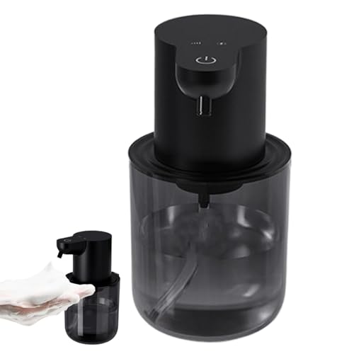 Strumento di lavaggio a mano automatico, distributore di sapone in schiuma automatica | Dispenser di sapone a parete regolabile a 4 marce ricaricabile USB,Lavatrice a mano in schiuma di grande capacit