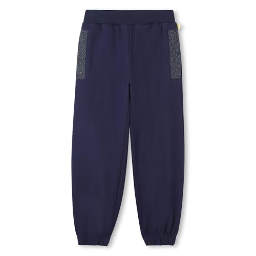 Billieblush Fille KI Girl FA 1 D2 Pantalon Jogging, Indigo Blue, 8 Ans