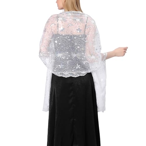 Châles à paillettes Ladiery pour robes de soirée chic et élégante