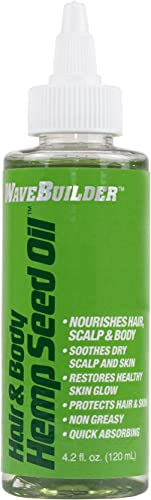 WaveBuilder Hemp seed oil, 4.2 Fl Oz