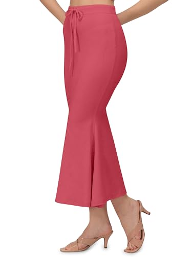 Image of Mehrang Stretchable Saree Shapewear Petticoat for Women, Cotton Blended,Petticoat,Skirts for Women,Shape Wear Dress for Saree
