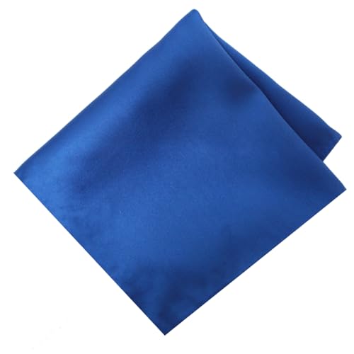 Image of LEONARDI Men's Solid Pocket Square | 30cm x 30cm | Smooth texture | Microfiber | Pack of 1 |