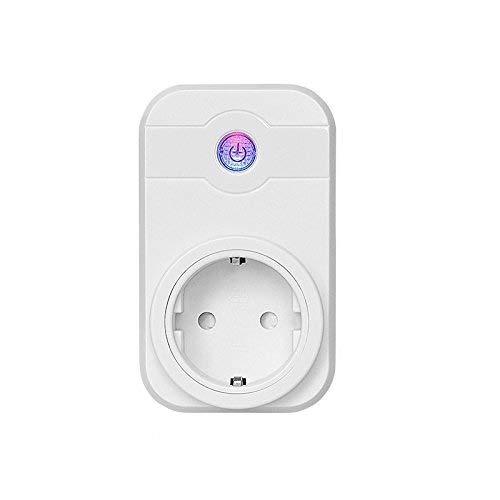 Wifi Smart Plug 10A 2200W _Remote Control with Timing Scene Settings Function Wifi Smart Socket with Alexa Google Assistant (FREE Universal Socket adapter Compatible with all types of Indian power cord, 2 Pin/3 Pin)-image-36