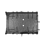 Spezifikation KUGEKI Leder-Softtop-Abdeckung, Autodach, Sonnenschutz, Sonnenschutz, Wärmedämmung, Netz, kompatibel mit Jeep Wrangler JK JKU 4 Türen 2007–2017