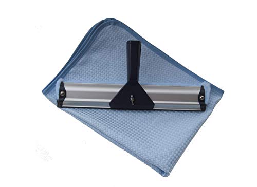 Ha-Ra 1 Raclette lave-vitres 32 cm, 1 chiffon en microfibre 50 x 68 cm Cover