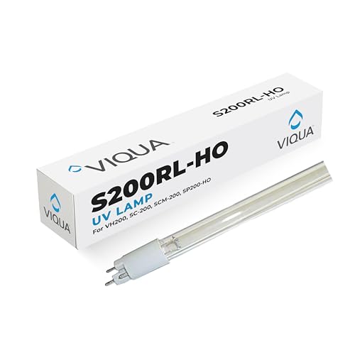 Viqua S200RL-HO UV Replacement Lamp Genuine OEM High Output Bulb for VH200 SC-200 SCM-200 SP200-HO SPV-3.5 UV Water Filtration Systems