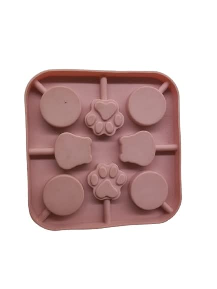 ER ECOM RETAILS 8-Cavity Chocolate Candy Jelly Bakeware Mould - Professional Grade Silicone Mold for Baking, Candy Making, and More