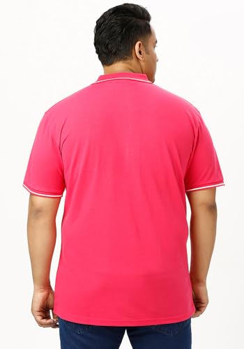 Image of Wear Your Opinion Men's Plus Size Tipped Polo Collar Neck Tshirt
