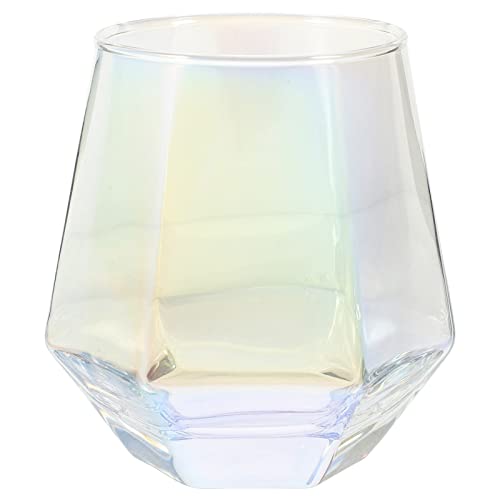 Hexagon Cup Large Beer Cup Party Prop Night Party Cup Coffee Cup Wine Accessory Household Wine Cup Beverage Cup Tea Cup Water Drinking Cup Water Cup Home Drinking Mug Whiskey Cup