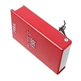 DOITOOL Manuelle Feuermelderstation Mit Hitzebeständiger Sos-taste, Sicherheitsfeuermelderstation Für Die Evakuierung Am Arbeitsplatz Und in Geschäftsgebäuden