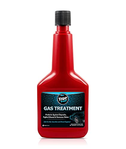 True Brand Gas Treatment (T255) | Protects Against Deposits | Safe for All Gasoline and Diesel Engines! | Treats up to 30 Gallons, 5 fl. oz.