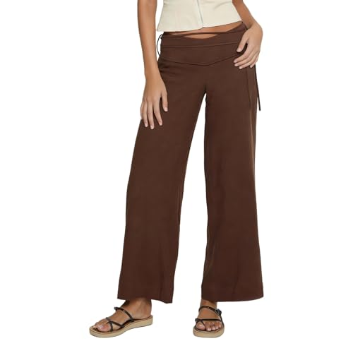 Pantalon décontracté doux à taille élastique ajustable