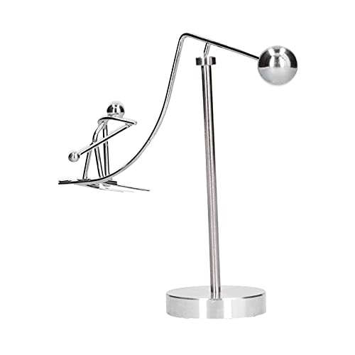 Balance Toy, Swing Balance Ball Toy Ornament Natuurkunde Balanceren Art Desktop Decor voor Studenten Thuiskantoor - Image 3