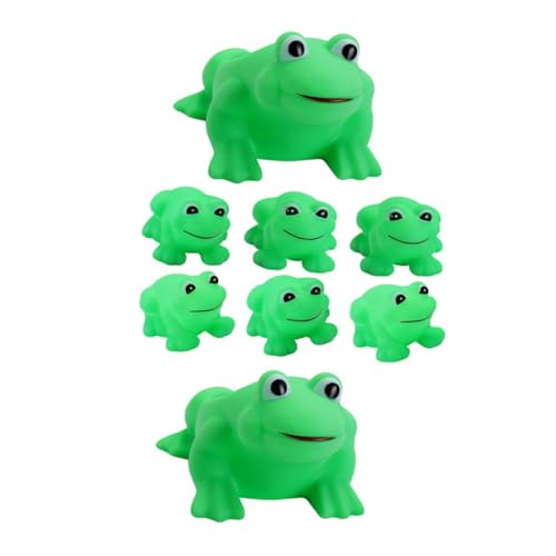 iplusmile 8個 用バス 音が出る母子カエルデザイン 入浴やプール遊びに 軽量で持ちやすくちゃんの手にフィット お風呂を楽しく演出