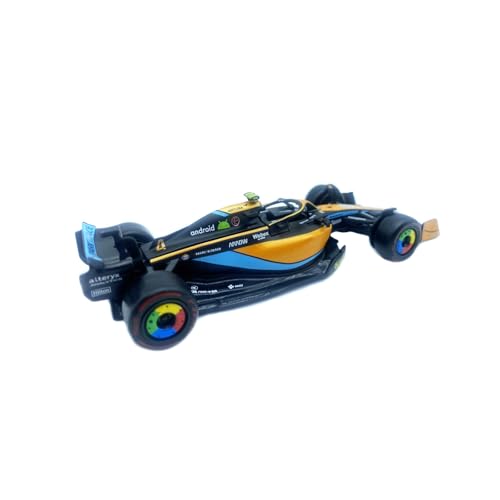 Modelo de vehículo Bburago 1:43 F1 MCL36#4 Lando Norris 2022 miniatura 5