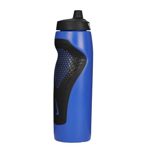 Image of Nike REFUEL BOTTLE GRIP 24 OZ - GAME ROYAL /BLACK /WHITE, 709 ML
