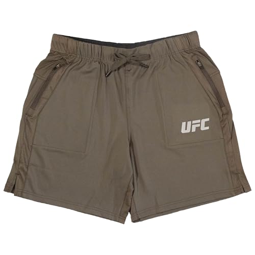 Short de sport et de fitness - Homme - UFC - Olive - Taille S
