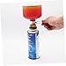 TOGEVAL Flat Tank Adapter for Gas Refill Gas Converter for Camping BBQ Lightweight for Outdoor Use
