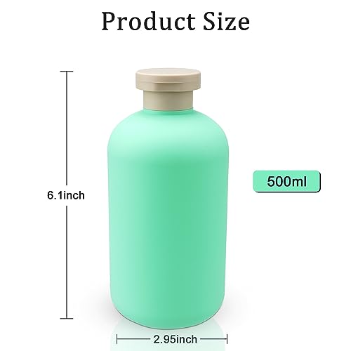 Shampoo and Conditioner Bottles 16.9oz 2 Pack Travel Bottles for Toiletries2