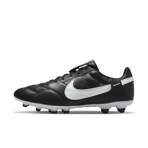 NIKE Men's Football Shoe, Black White, 7
