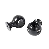 - Colore: Nero/Cromo Rialzi Manubrio Per Moto, Spessi E Rotondi, 25 Mm/22 Mm, Per YAM&AHA, Per Sh&adow, Dyna, Chopper, Per Bobber, Universali(Black 25mm)