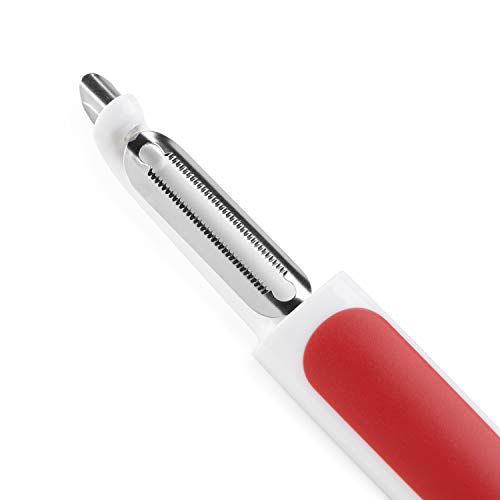 Zyliss E950018 Tomaten-/Kiwischäler, Mit speziell gezahnter Klinge für das Schälen von weicher Haut wie bsp Tomaten, Paprika, Kiwi, Pfirisch