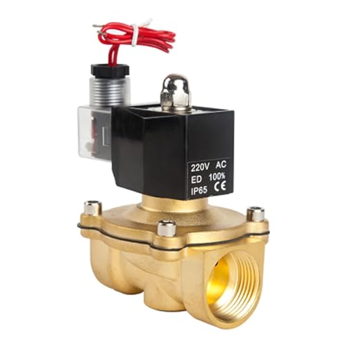 Électrovanne d'eau en laiton DN50 évite la surpression avec joint VITON