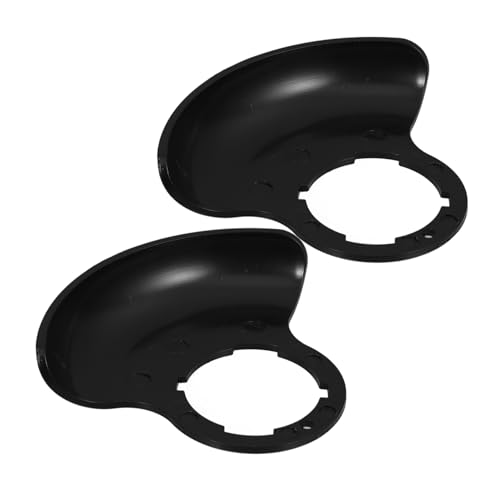 VANZACK 2pcs Lawn Mower Guard Catcher Trimmers Cover for Accessories Cut Shield Safety Grass Deflector Guards Parts Garden Walk Behind Mower Black