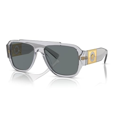 Versace VE4436U Square Sunglasses for Men +BUNDLE with ACCESSORY EYEWEAR KIT