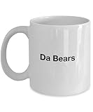 Chicago Football coffee mug - Fan favorite - Da Bears coffee cup - white ceramic 11 oz mug