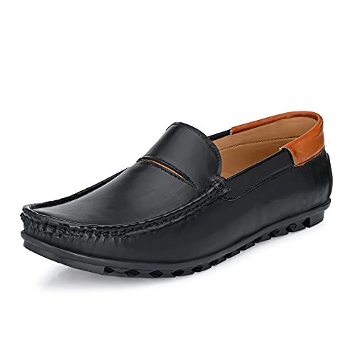 Image of Centrino Mens Loafer Shoes | Moccasins | Elevate Your Style with Comfort and Elegance | Slip-on Closure, Stylish | Perfect for Formal Wear, Business Casual, and Parties (7104)
