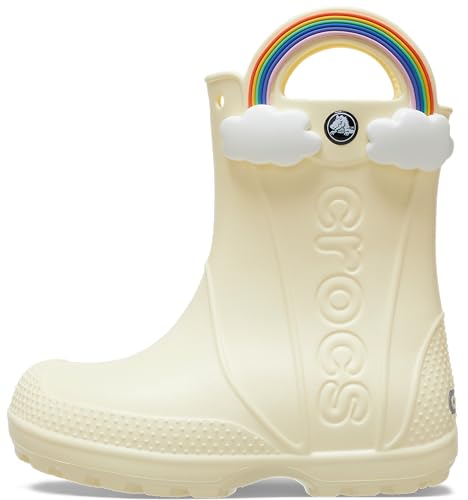 Crocs Kids' Handle It Graphic Rain Pull-On Boot