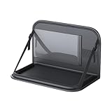 organizador de escritorio trasero compartimentos de almacenamiento soporte para computadora portátil mesa de bandeja portátil bandeja de avión para niños pequeños accesorios para acampar comodidad par