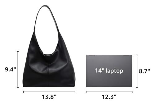 Bolso Hobo para mujer con diseño casual y suave en PU miniatura 3