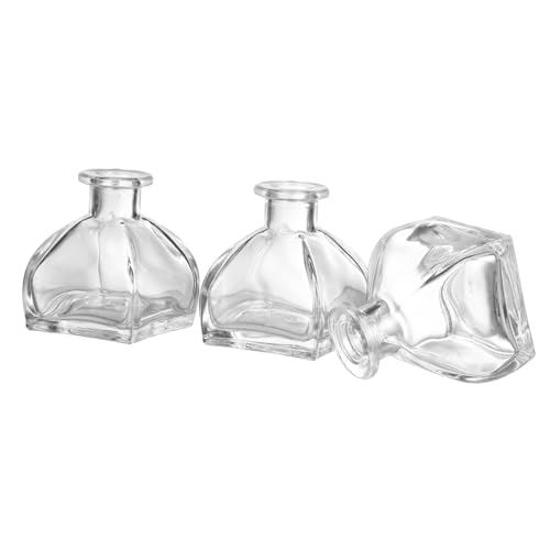 Botellas difusoras de vidrio para aromaterapia 3 piezas miniatura 1