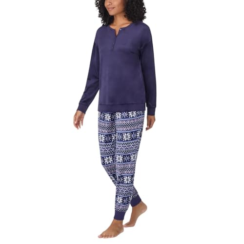 Nautica Women's 2 Piece Fleece Pajama Sleepwear Set4