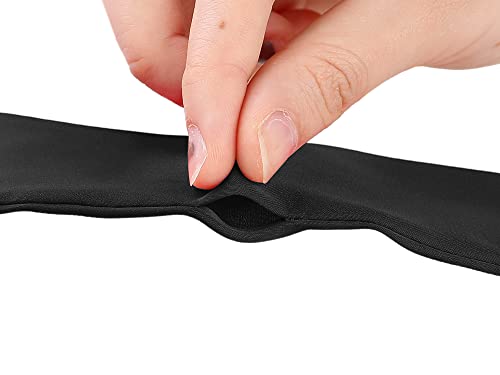 Allegra K Women Skinny Scarf Plain Solid Color Pure Long Scarves Neckerchief3