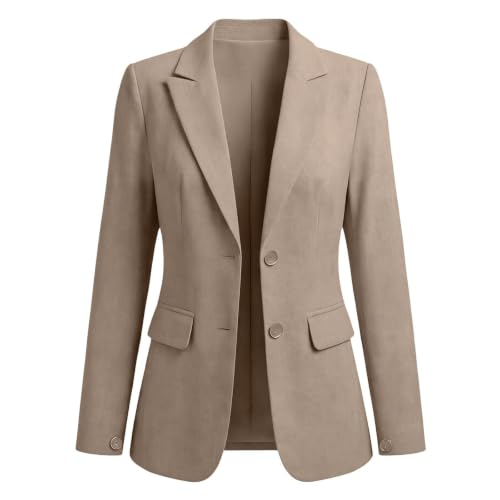 Women Fall Blazers 2026 Open Front Blazer Office Dress Jackets for Women - image 2